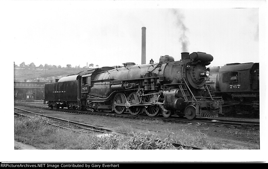 Central Rail Road of New Jersey 4-6-2 #810